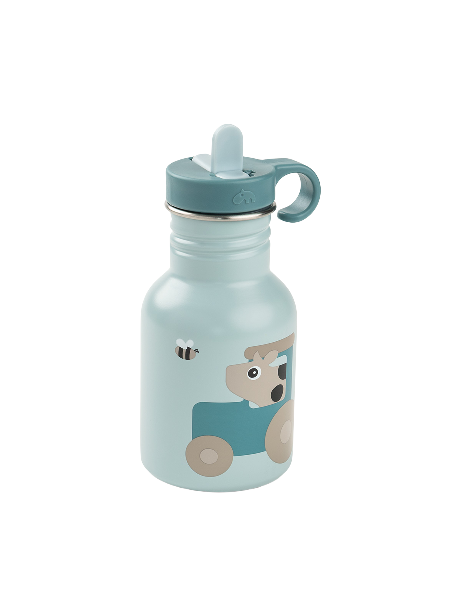 DbD Metal bottle 350ml - Tiny Farm Blue